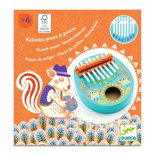 Djeco Animambo Muzikinis instrumentas - Kalimba DJ06019
