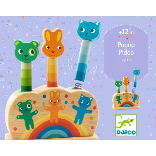 Djeco Iššokantys žvėreliai - Poppo pidoo DJ06300