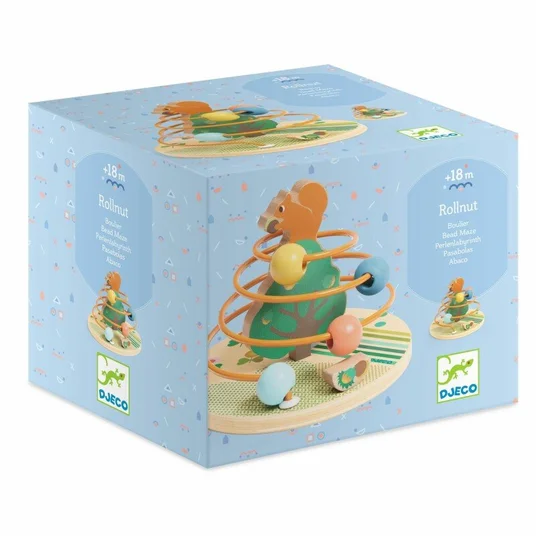 Djeco Karoliukų labirintas - Roll riešutas DJ06371