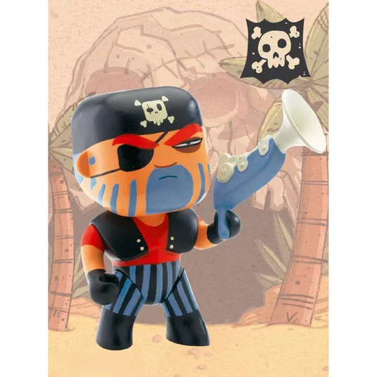 Djeco Arty Toys - Piratai - Džekas Kaukolė DJ06801
