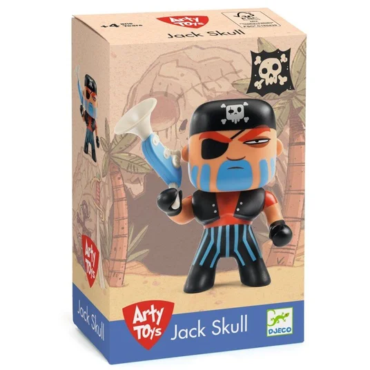 Djeco Arty Toys - Piratai - Džekas Kaukolė DJ06801