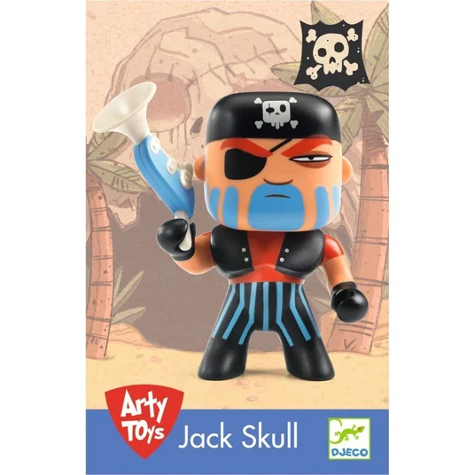 Djeco Arty Toys - Piratai - Džekas Kaukolė DJ06801