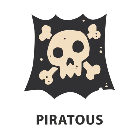 Djeco Arty Toys - Piratai - Džekas Kaukolė DJ06801