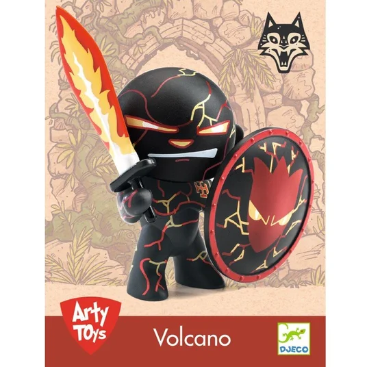 Djeco Arty Toys - Laukiniai kariai - Volcano DJ06741
