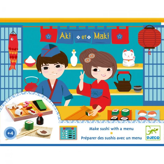 Djeco Vaidmenų žaidimas - Sušių restoranas - Aki et Maki DJ06537