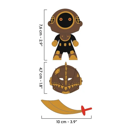 Djeco Arty Toys - Laukiniai kariai - Pirat'Nha DJ06819