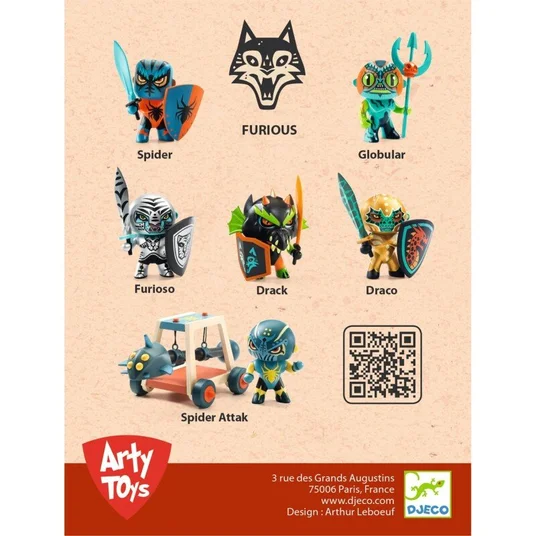 Djeco Arty Toys - Laukiniai kariai - Pirat'Nha DJ06819