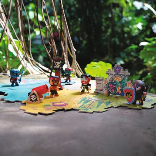 Djeco Arty Toys - Milžiniška dėlionė - Mūšis (30 det.) DJ06847