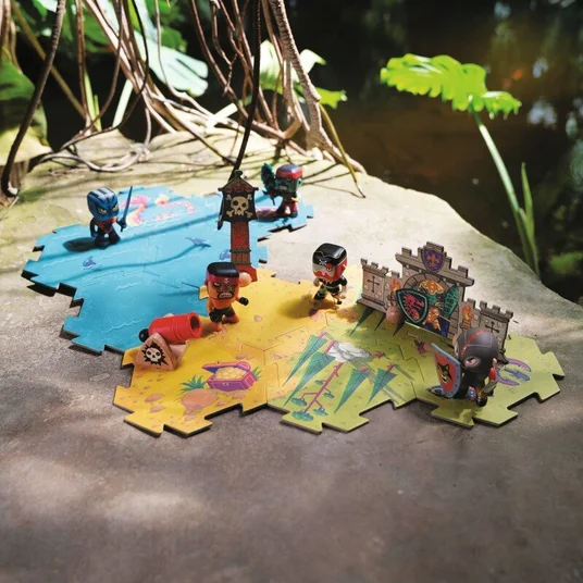 Djeco Arty Toys - Milžiniška dėlionė - Mūšis (30 det.) DJ06847
