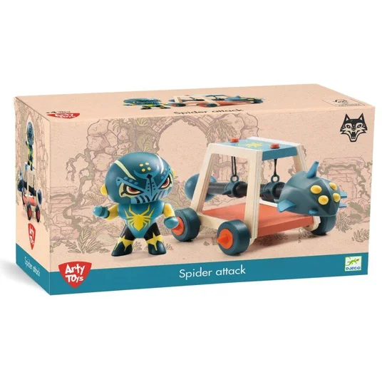 Djeco Arty Toys - Laukiniai kariai - Vorų ataka DJ06750