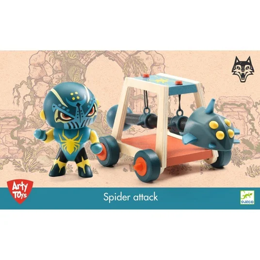 Djeco Arty Toys - Laukiniai kariai - Vorų ataka DJ06750