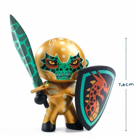 Djeco Arty Toys - Laukiniai kariai - Draco DJ06915