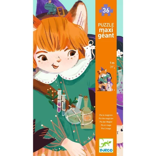 Djeco Milžiniška dėlionė - Magas Pio (36 det.) DJ07018