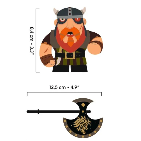 Djeco Arty Toys - Viikingid - Vadasis Barbarious DJ06850