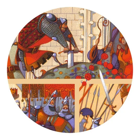 Djeco Dėlionė - Istorija - Karalius Artūras (100 detalių) DJ07054