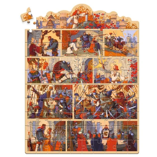 Djeco Dėlionė - Istorija - Karalius Artūras (100 detalių) DJ07054