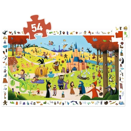 Djeco Dėlionė - Pasakos (54 detalių) DJ07561