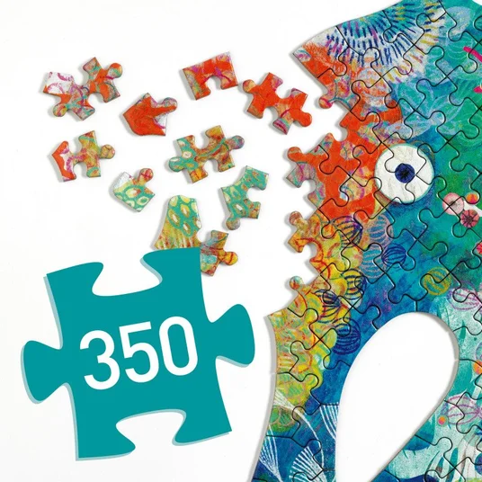 Djeco Forminė dėlionė - Jūrų arkliukas (350 detalių) DJ07653