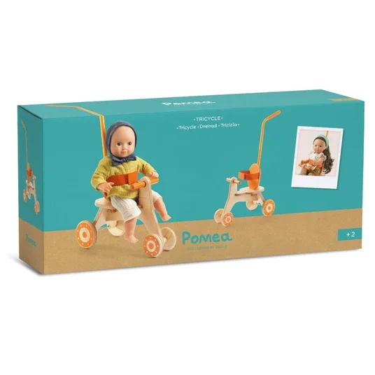Djeco Dolls - Nukkekolmipyörä DJ07798