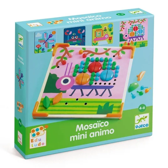 Djeco Lavinamasis žaislas - Mozaika - Mini Animo DJ08239
