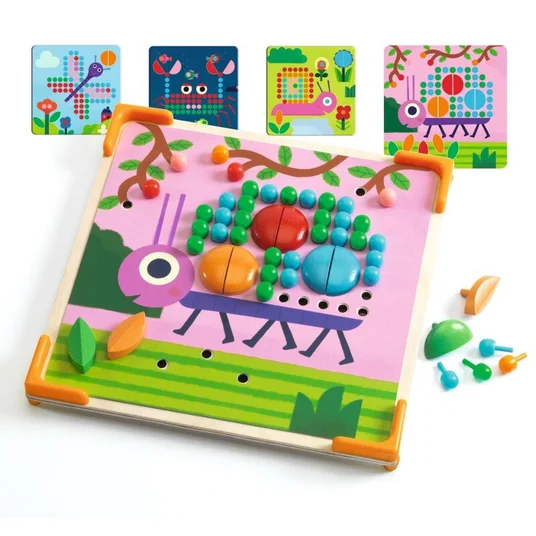 Djeco Lavinamasis žaislas - Mozaika - Mini Animo DJ08239