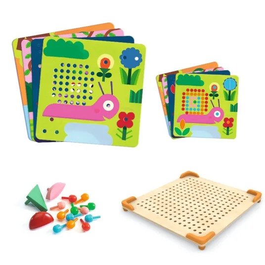 Djeco Lavinamasis žaislas - Mozaika - Mini Animo DJ08239