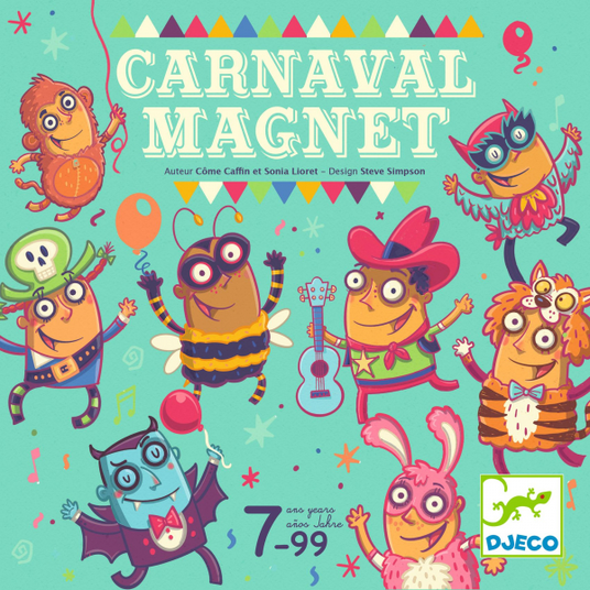 Djeco lauamäng - Karneval magnet DJ08524