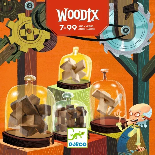Djeco Klasikinis žaidimas – Galvosūkis - Woodix DJ08464