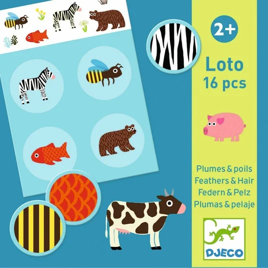 Djeco Sule ja mantli lotomäng (16 tükki) DJ08191