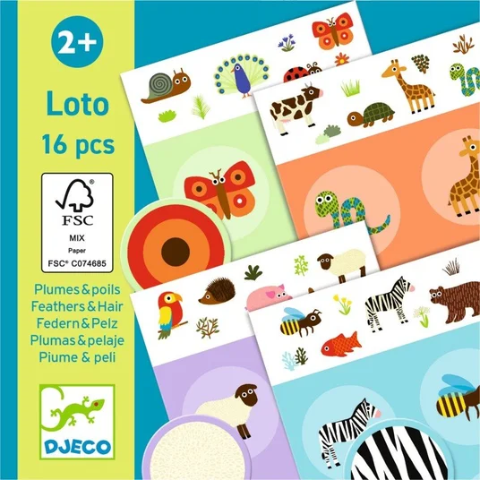 Djeco Sule ja mantli lotomäng (16 tükki) DJ08191