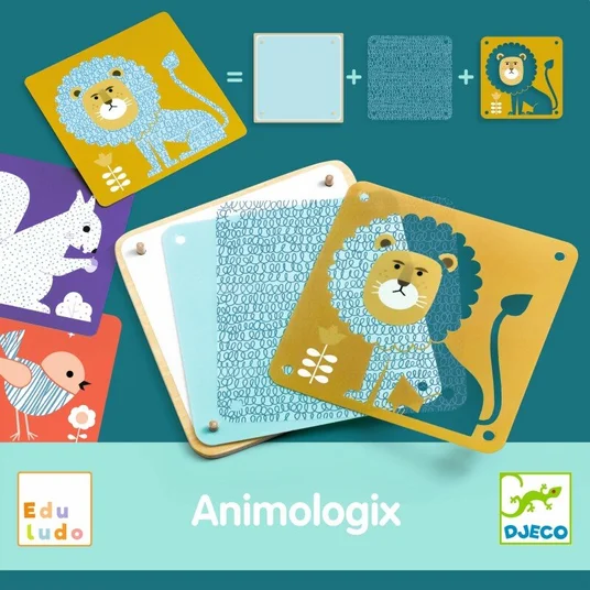 Djeco Edukacinis žaidimas - Eduludo - Animologix DJ08261