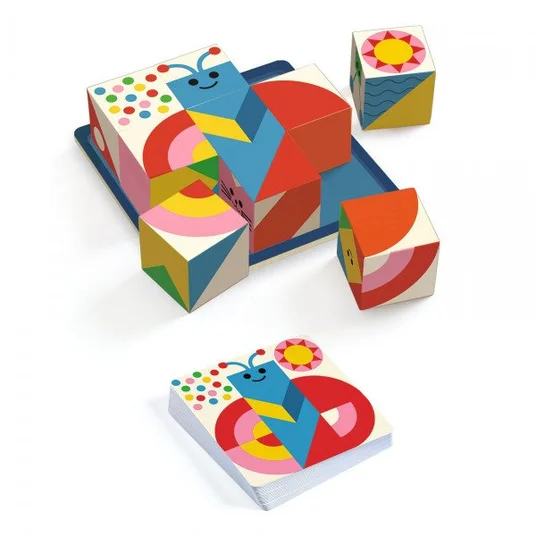 Djeco Puzzle mäng - Cubologic 9 DJ08581 DJ08581