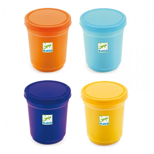 Djeco modelleerimiskomplekt - looduslikud toonid (4 tk) DJ09027