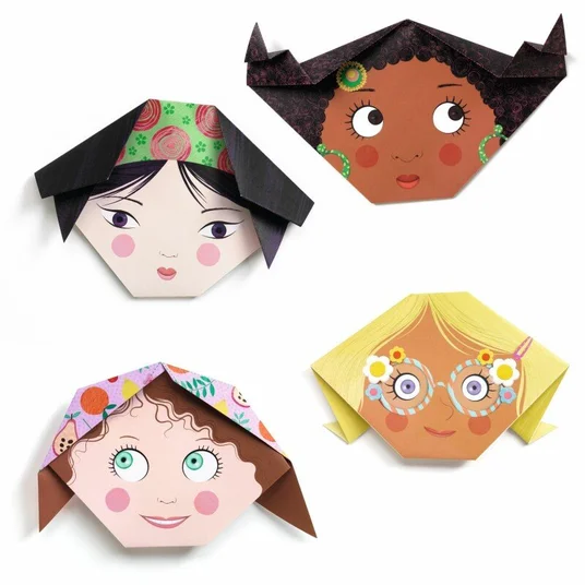 Djeco Origami rinkinys - Veidus DJ08757