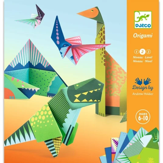 Djeco Origami rinkinys - Dinozaurai DJ08758