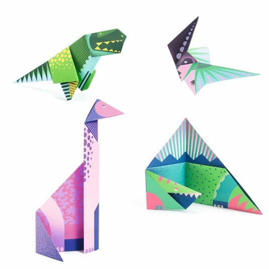Djeco Origami rinkinys - Dinozaurai DJ08758