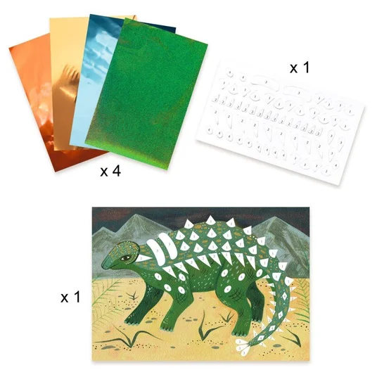 Djeco daugiafunkcis rinkinys - Dinozaurų pasaulis DJ09331