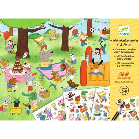 Djeco Nutrinami paveiksliukai - Laikas švęsti DJ09355