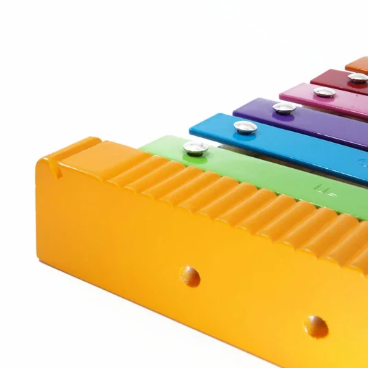 Svoora Muzikinis instrumentas - Metalofonas su guiro (12 natų)
