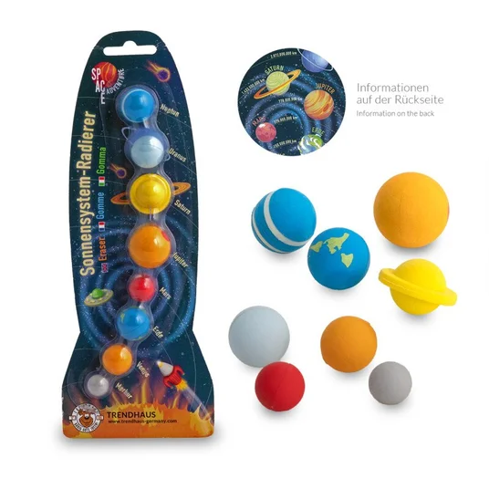 Space Adventure - Trintuko rinkinys - Saulės sistema (8 vnt.)