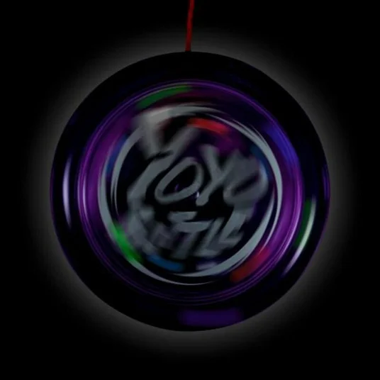 Yo-Yo su šviesa (1 vnt., 6 dizainai)