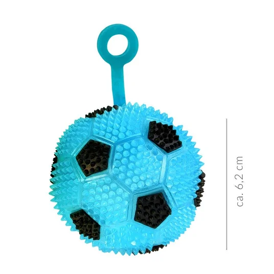 Take Action - Pirštų kamuoliukas su šviesa - Futbolo kamuolys (6.2 cm) (1 vnt., 4 dizainai)