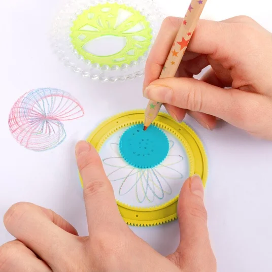 Magic Moments - Spirografo ir mandalos rinkinys (6 vnt.)