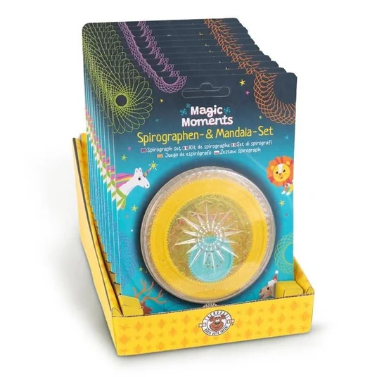 Magic Moments - Spirografo ir mandalos rinkinys (6 vnt.)