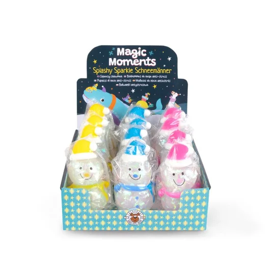 Magic Moments - Minkomas žaislas - Sniego senis (1 vnt., 3 dizainai)