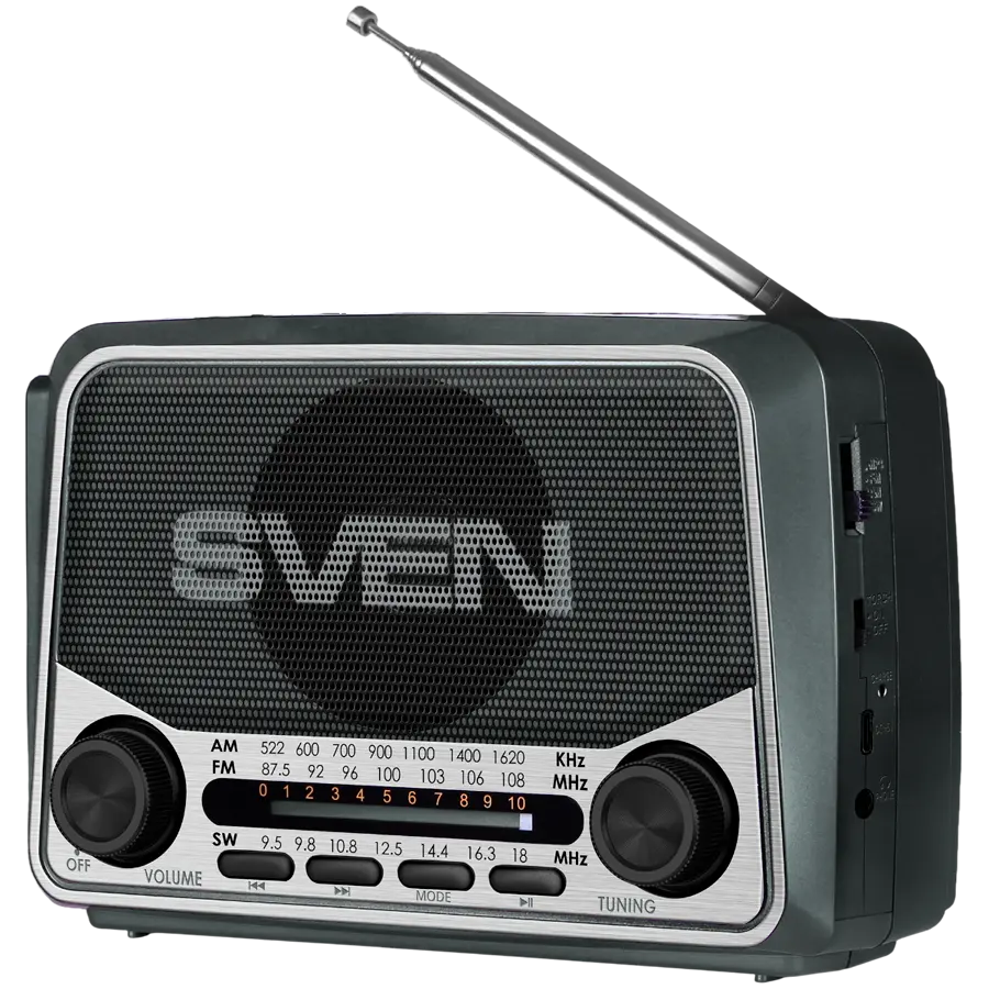 Speaker SVEN SRP-150, gray (3W, Bluetooth