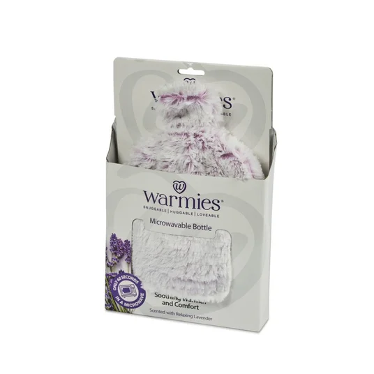 Warmies - Šildomas buteliukas - Rožinis zefyras
