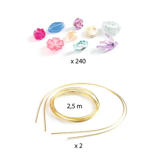 Djeco Papuošalų kūrimo rinkinys - Diademos - Mėlyna DJ00038