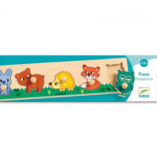 Djeco Medinė dėlionė - Miškas DJ01119