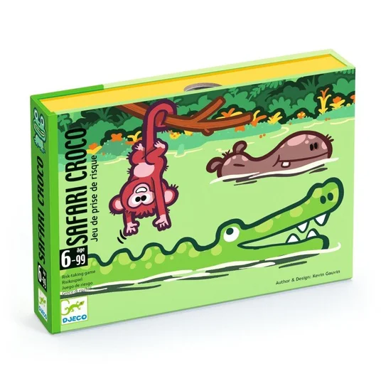 Djeco kaardimäng - Safari krokodillid DJ05077